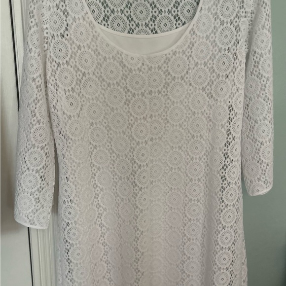 Lilly Pulitzer Topanga Resort White Breakers Lace Dress HTF NWT XL - Picture 9 of 14